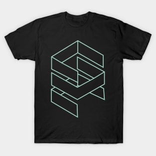 Abstract Singularity Modern Vertices T-Shirt